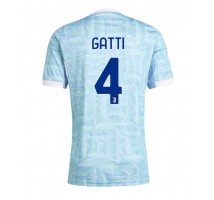 Juventus Federico Gatti #4 Koszulka Wyjazdowa 2025-26 Krótki Rękaw